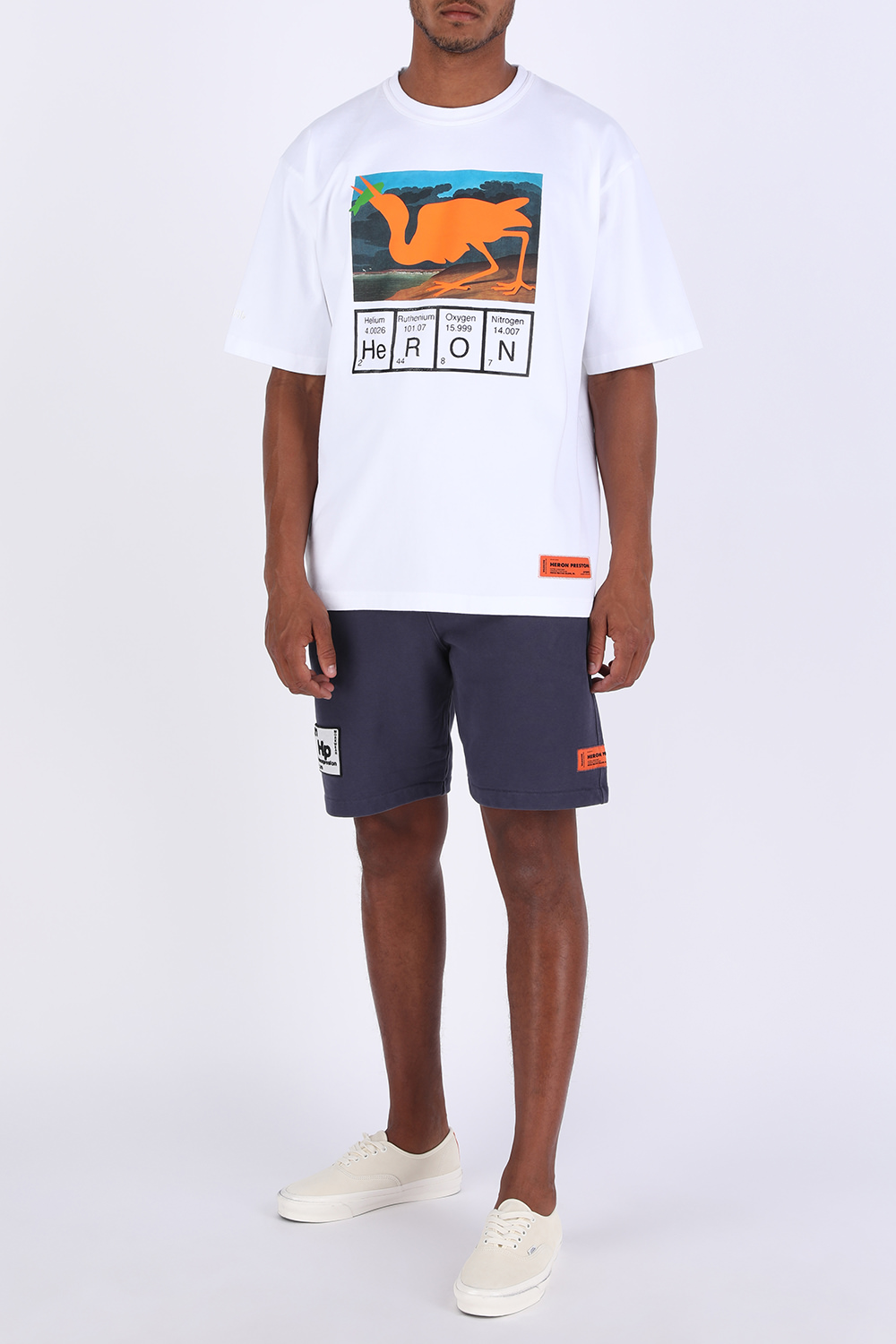 Print T-Shirt in White